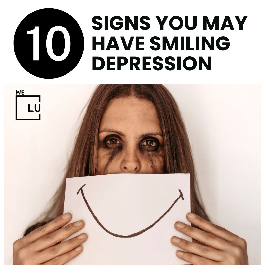 Individuals with smiling depression often look happy to the outside world and keep their depression a secret.