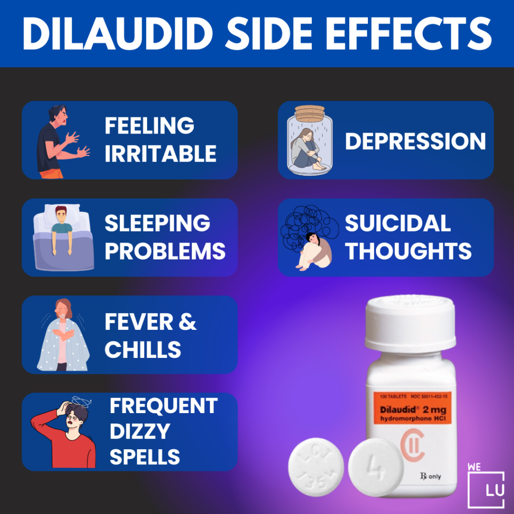 Because Dilaudid is a narcotic, it has the potential for misuse and abuse.