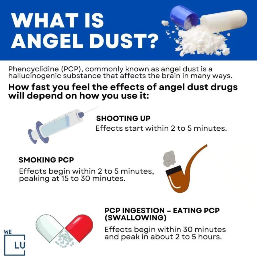 Is PCP addictive? PCP, also known as angel dust drug, can lead to psychological dependence, where individuals may feel compelled to continue using the drug to cope with stress and anxiety or to achieve a desired mental state.