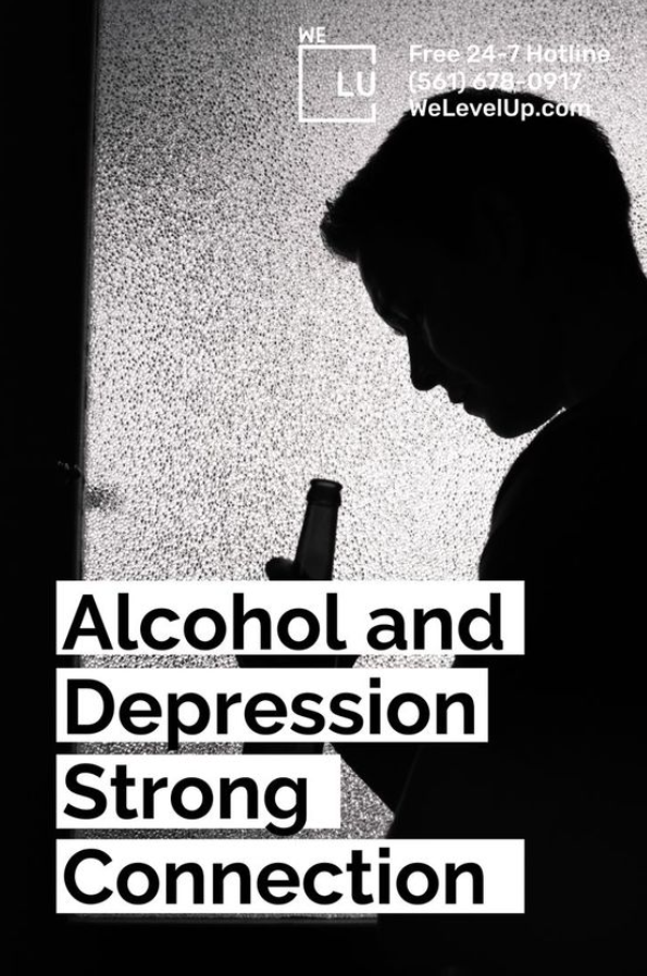 Alcohol and drug use can lead to heightened stress and depression. Start getting help now by contacting We Level Up Texas depression treatment and addiction rehab center.